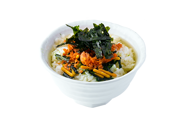 出汁茶漬け(サケ・梅)
